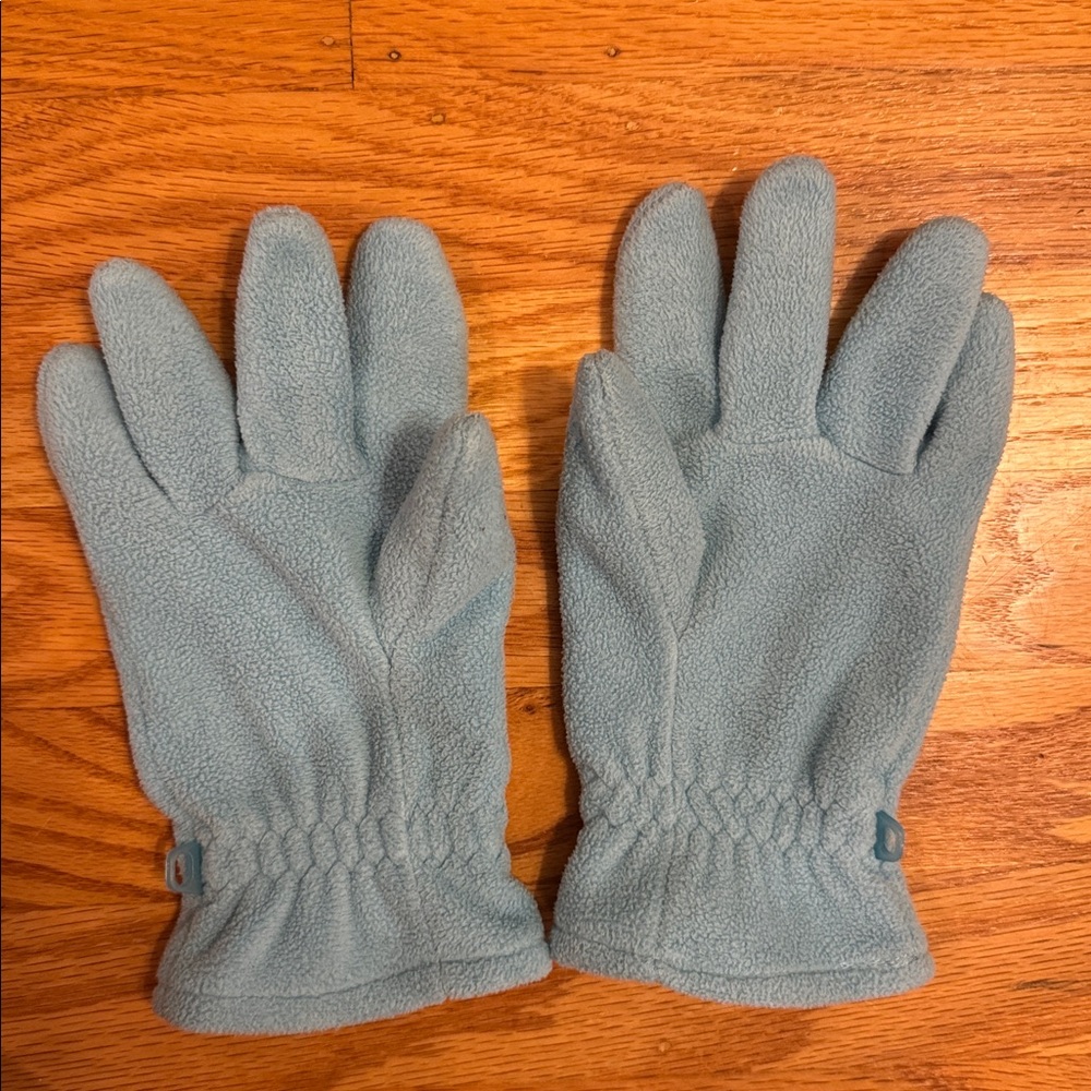 Old Navy Women’s Blue Microfleece Gloves Size M